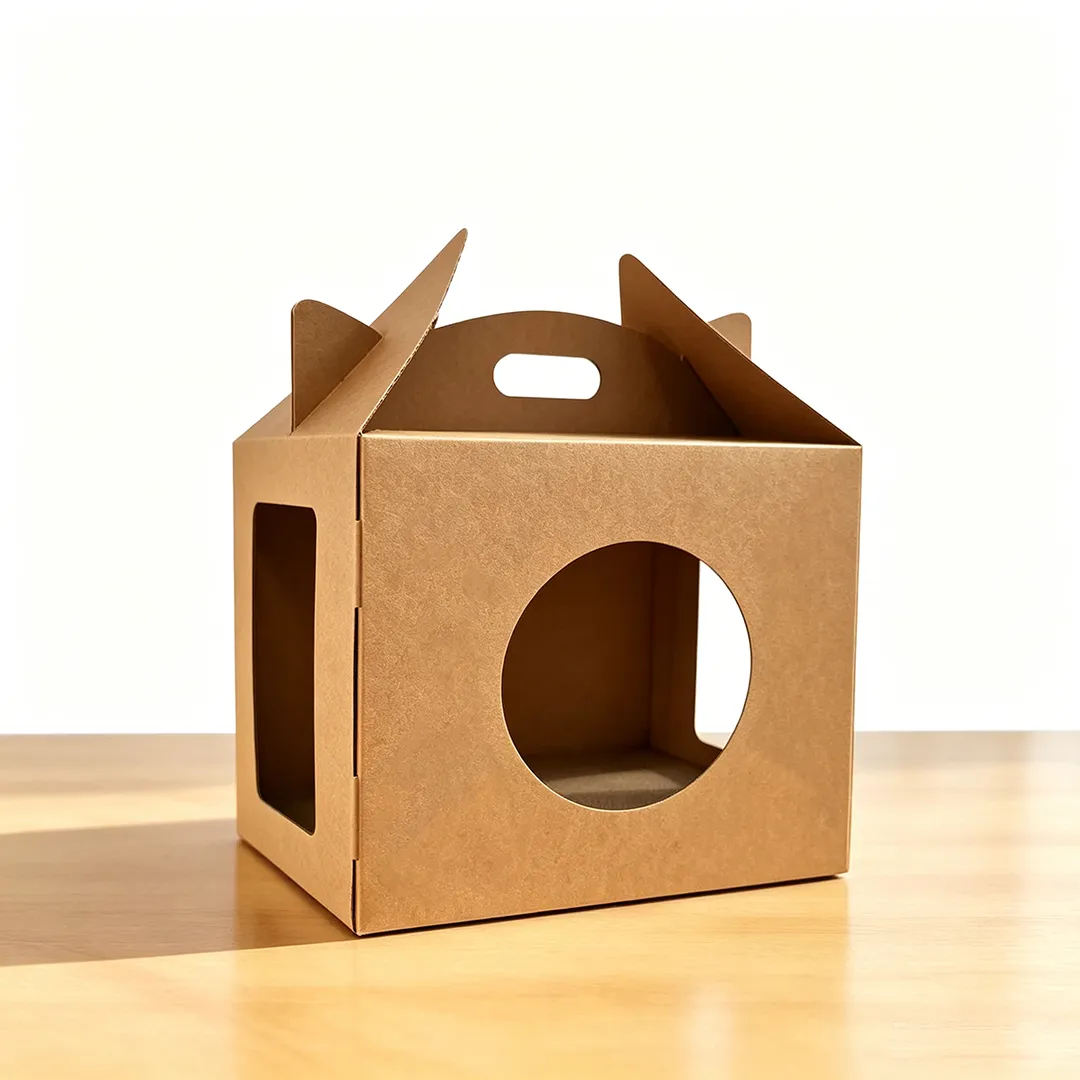 Wholesale Custom Portable Cat House Cat Scratch Board WW-0033