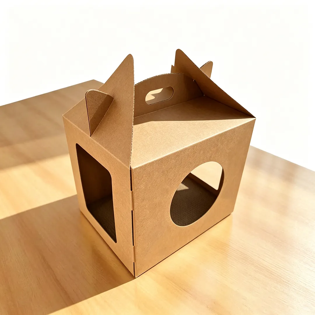 Wholesale Custom Portable Cat House Cat Scratch Board WW-0033