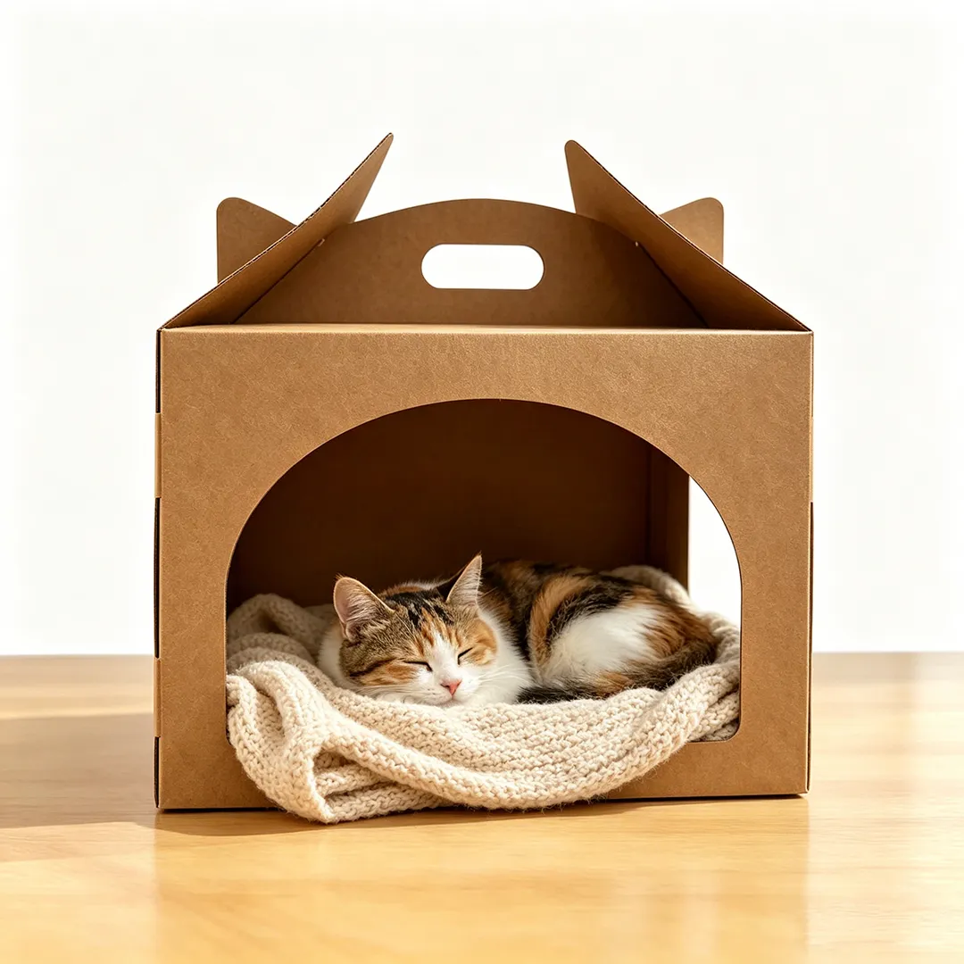 Wholesale Custom Portable Cat House Cat Scratch Board WW-0033