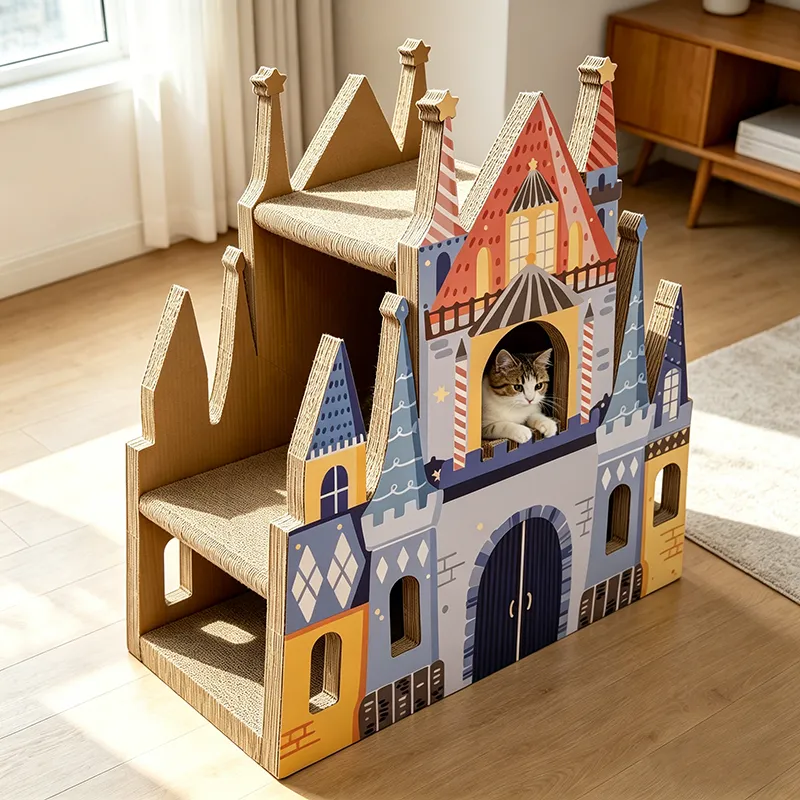 Hot Wholesale Dream Castle Cat Nest PJ-0011