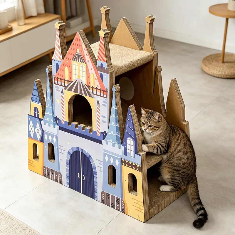 Hot Wholesale Dream Castle Cat Nest PJ-0011