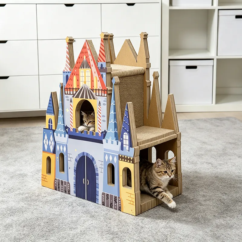 Hot Wholesale Dream Castle Cat Nest PJ-0011