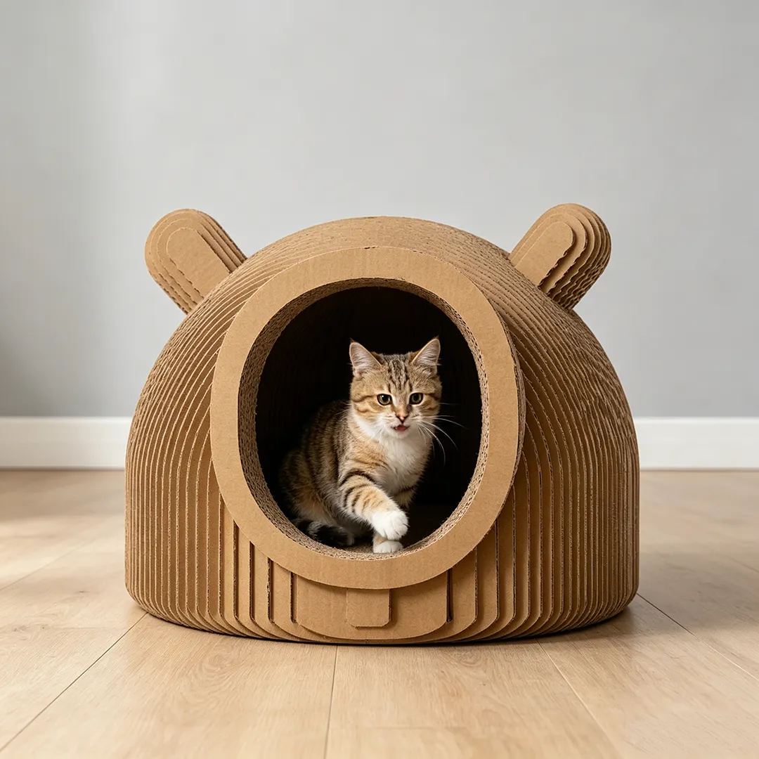 Hot custom three-dimensional bear head cat claw house ZB-0145