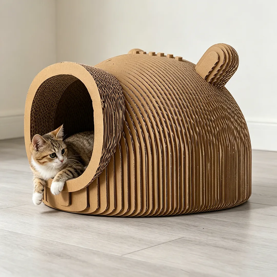 Hot custom three-dimensional bear head cat claw house ZB-0145