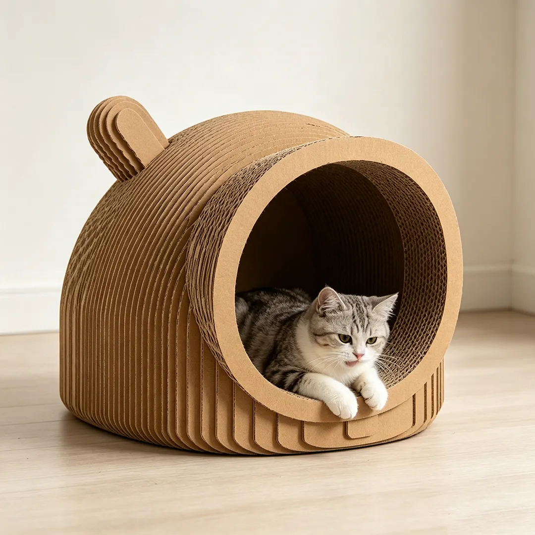 Hot custom three-dimensional bear head cat claw house ZB-0145