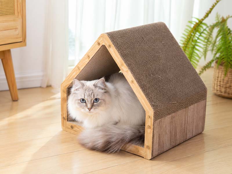 Petaful Cardboard Cat Scratcher