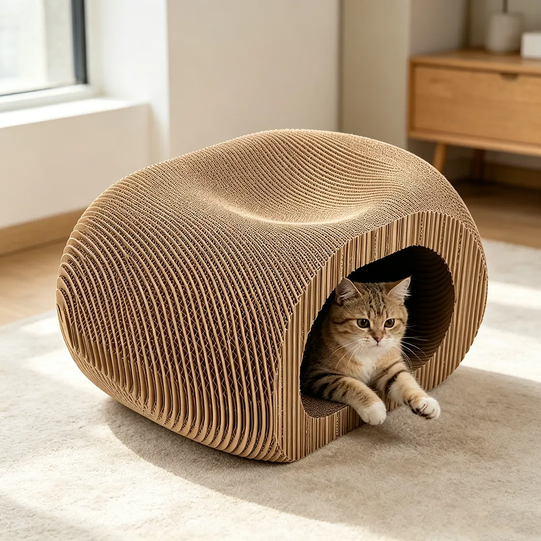 Wholesale Customization: Minimalist, Round Cat Resting Bed ZB-0149