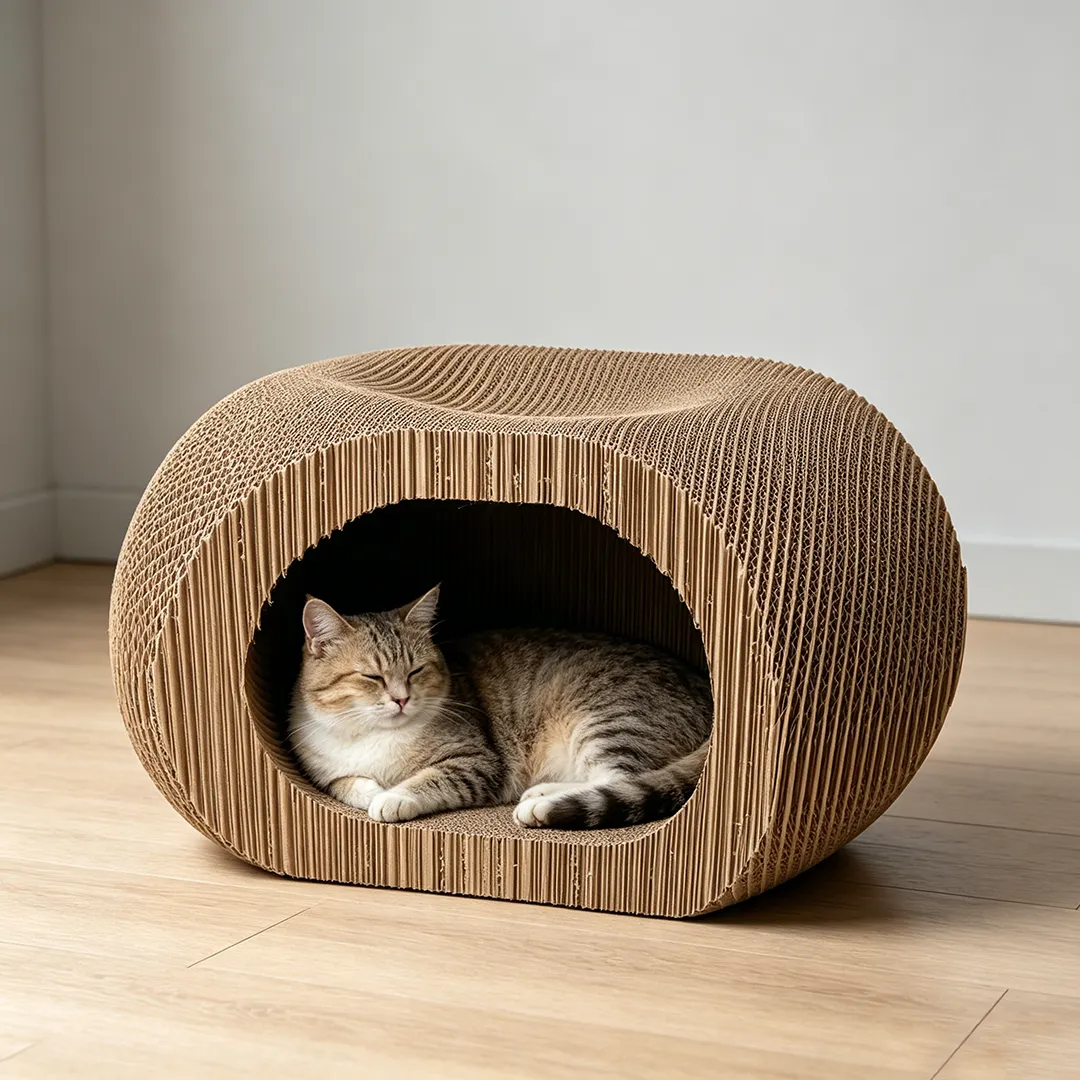 Wholesale Customization: Minimalist, Round Cat Resting Bed ZB-0149