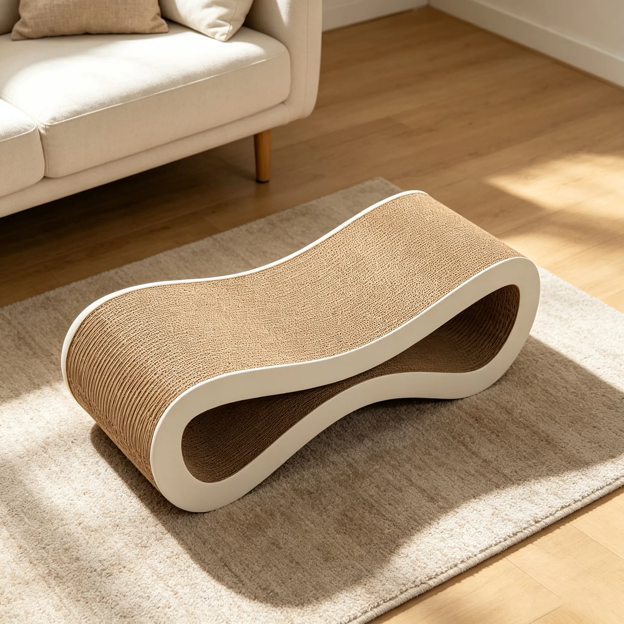 High-Quality Customized One-Piece Figure-8 Cat Scratching Post ZB-0002