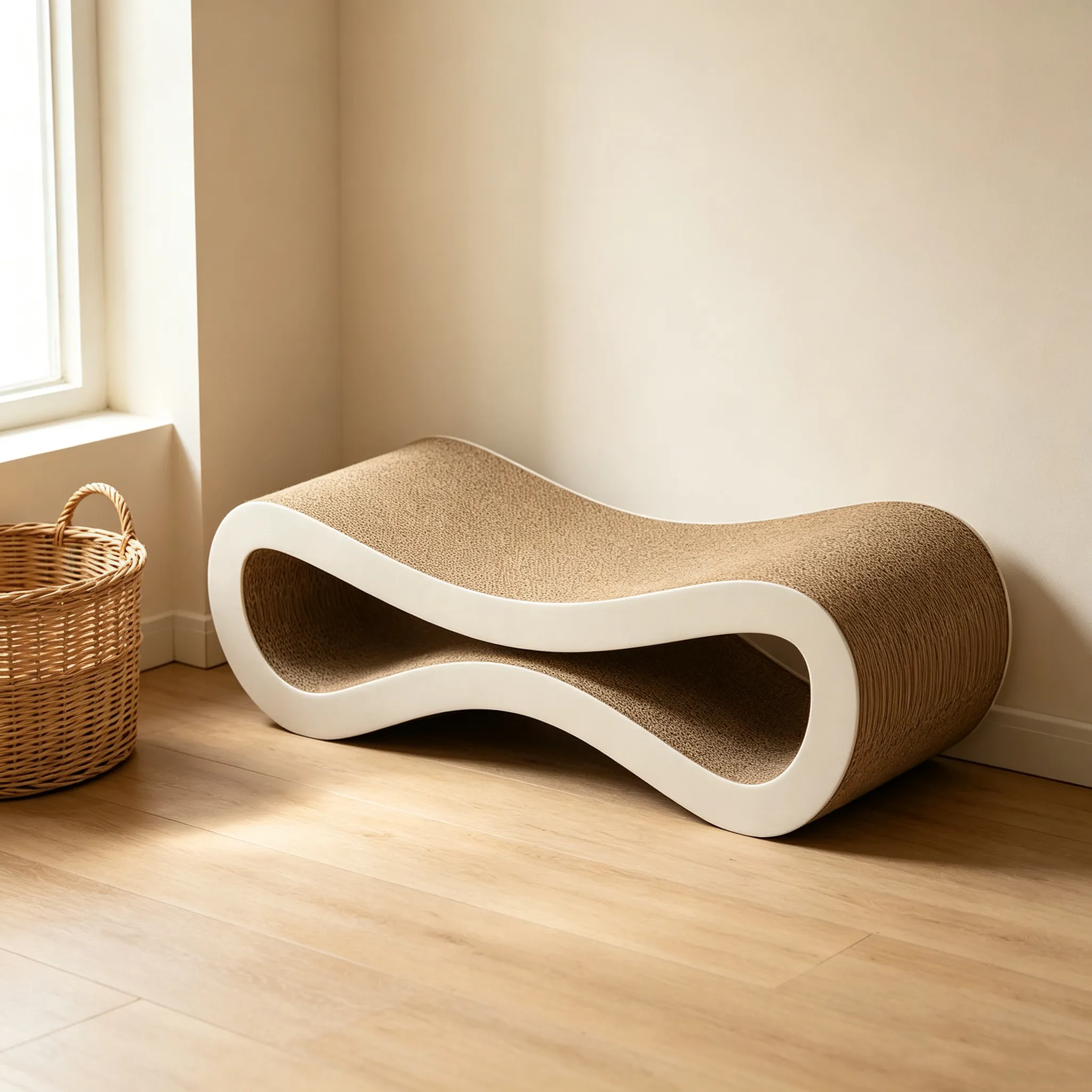 High-Quality Customized One-Piece Figure-8 Cat Scratching Post ZB-0002
