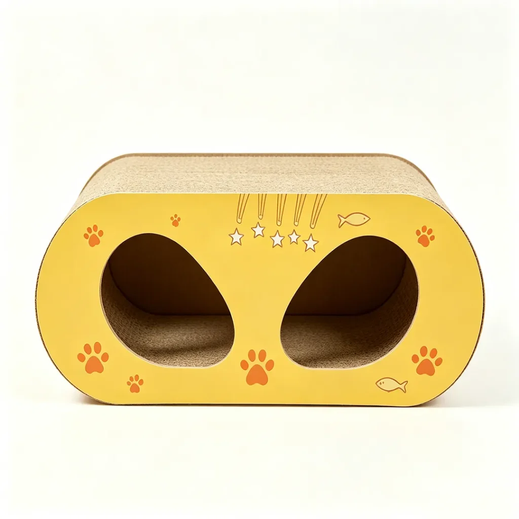 Hot Sale Custom Double Tunnel Cat Rest House