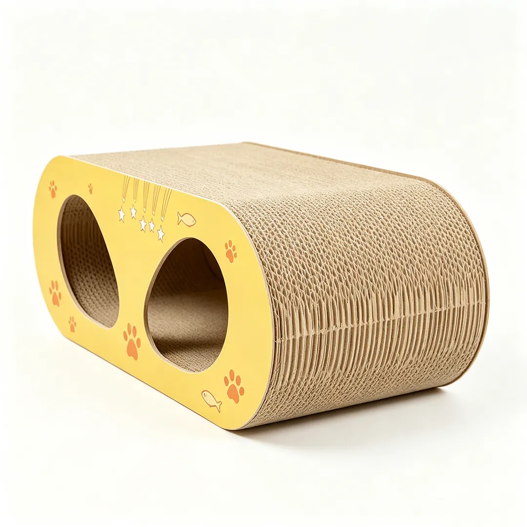 Hot Sale Custom Double Tunnel Cat Rest House ZB-0157