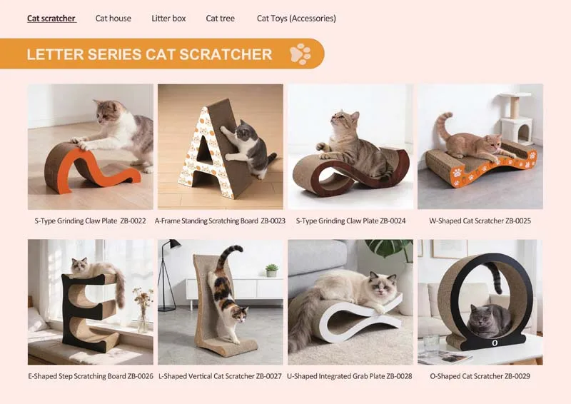 Custom Cat Scratcher: OEM/ODM Options for Size, Shape, Printing and Packaging 3