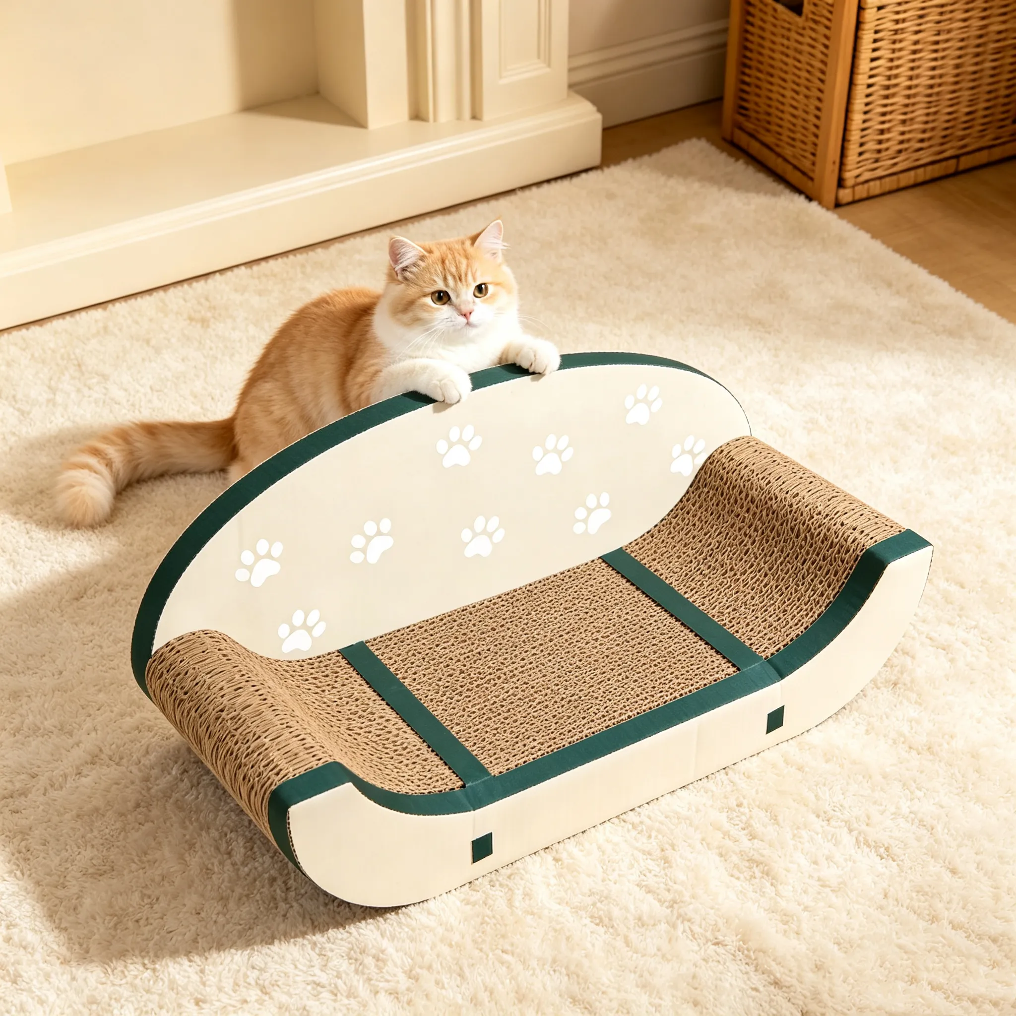 Custom Wear-resistant Sofa Cat Scratcher ZB-0083