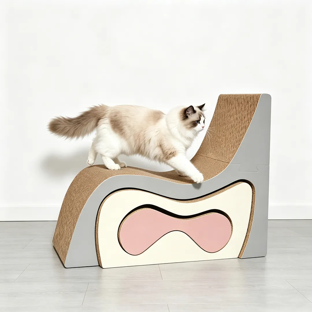 High quality custom three-in-one cat lying catch board ZB-0108