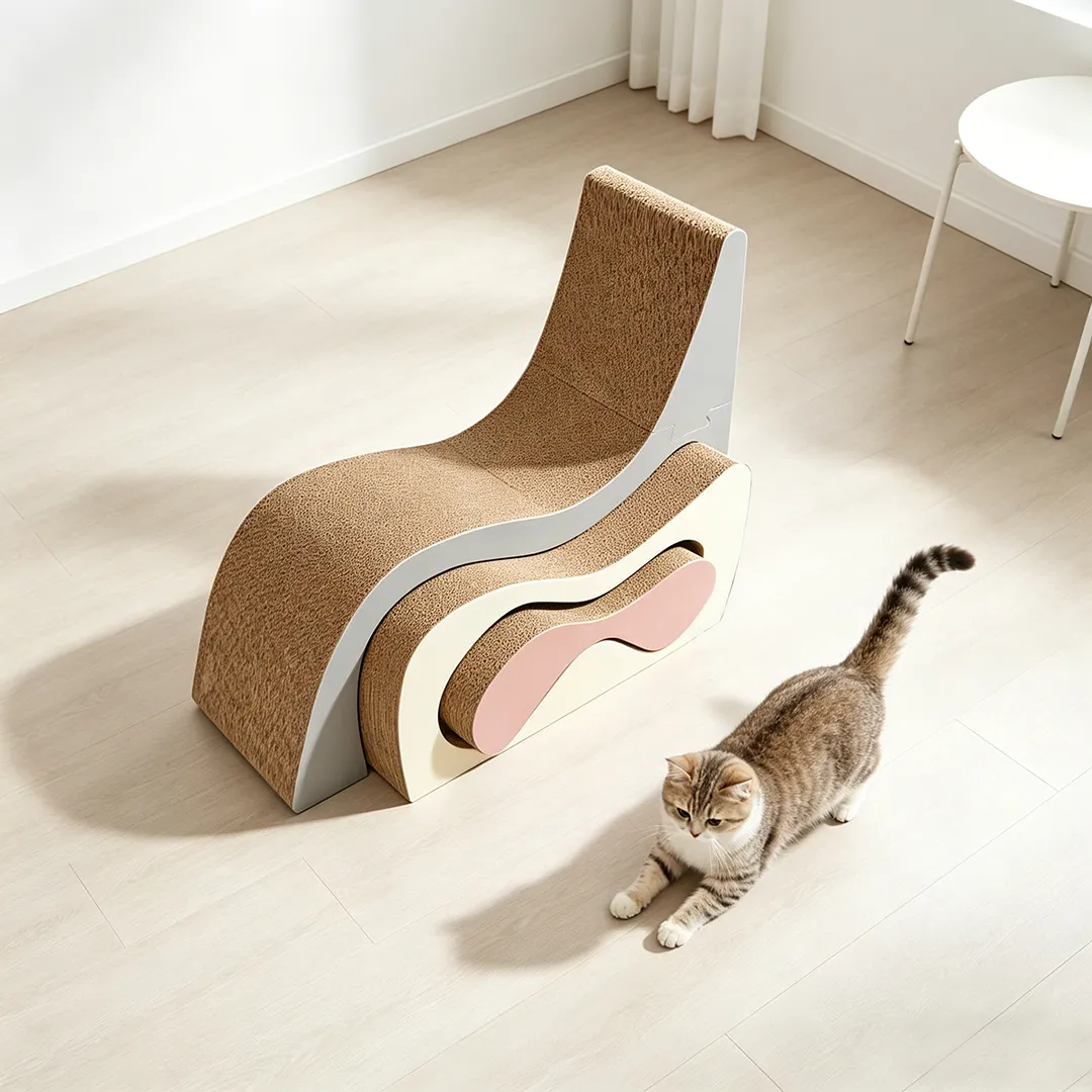 High quality custom three-in-one cat lying catch board ZB-0108