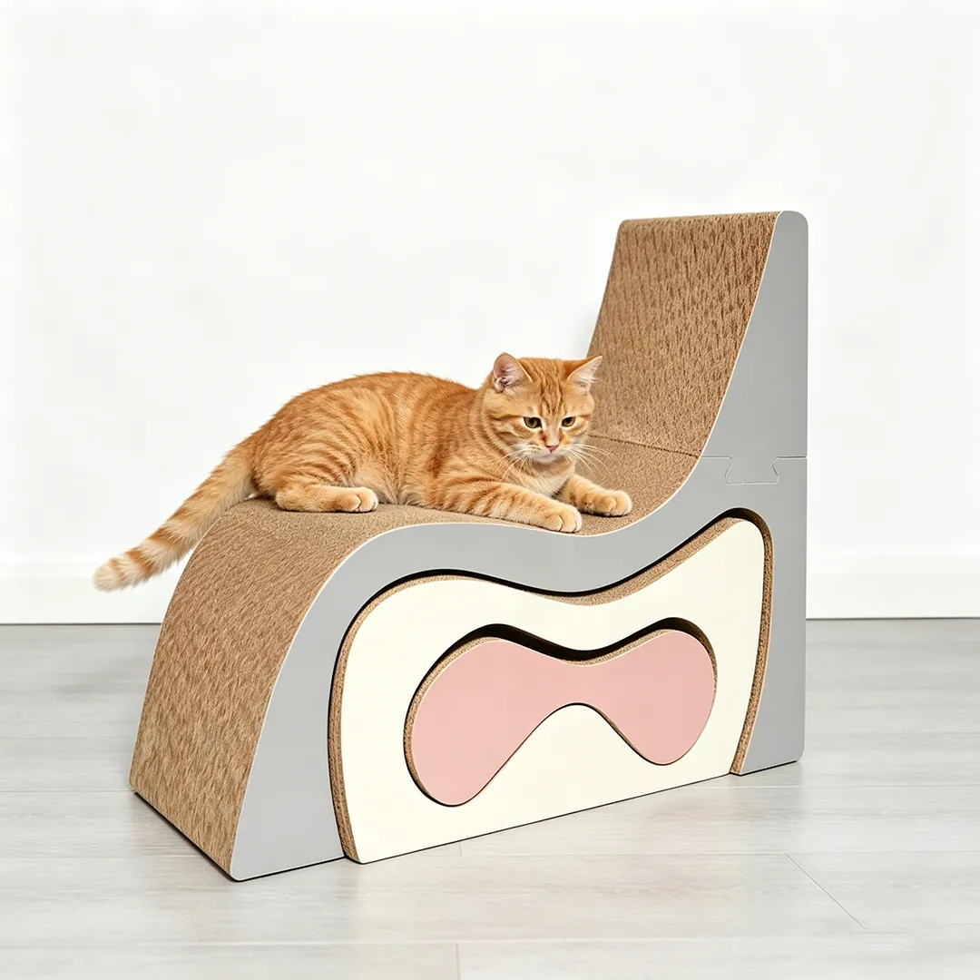 High quality custom three-in-one cat lying catch board ZB-0108