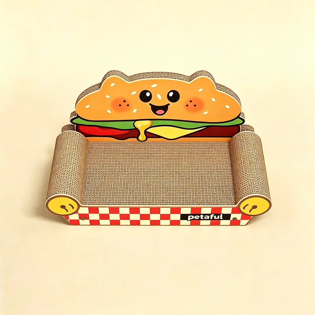 Hot Custom Hamburger Sofa Cat Scratcher Bed ZB-0182