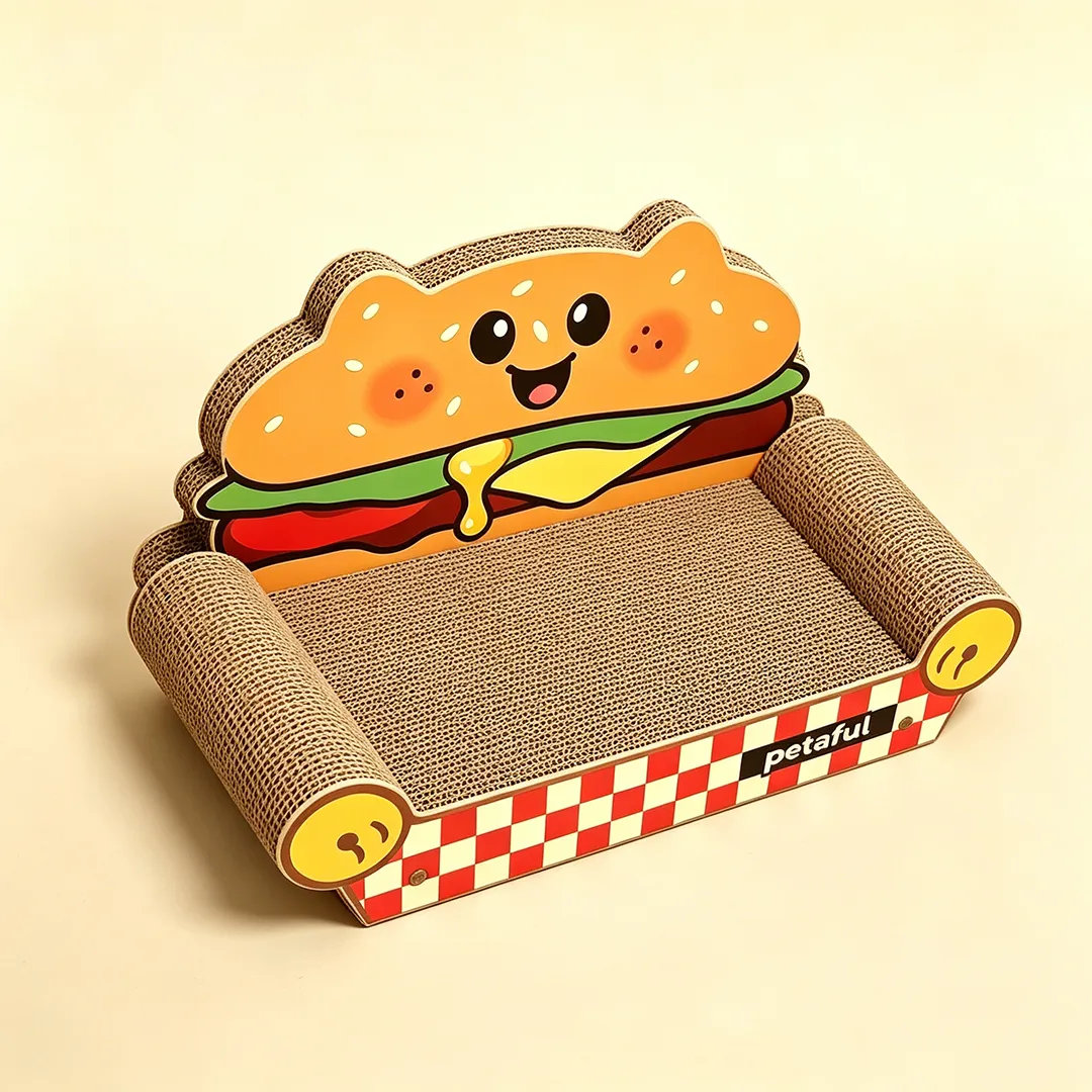 Hot Custom Hamburger Sofa Cat Scratcher Bed ZB-0182