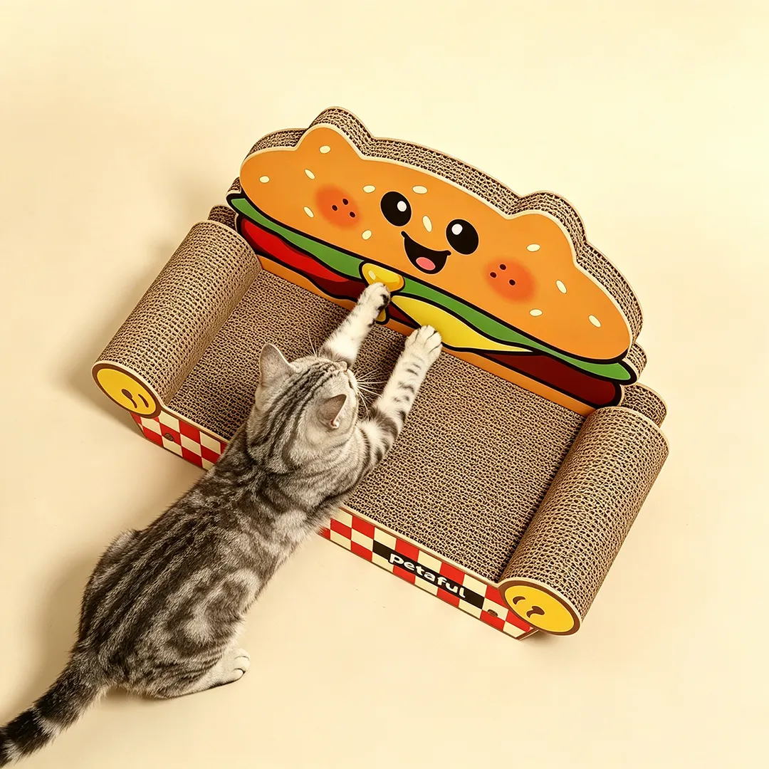 Hot Custom Hamburger Sofa Cat Scratcher Bed ZB-0182