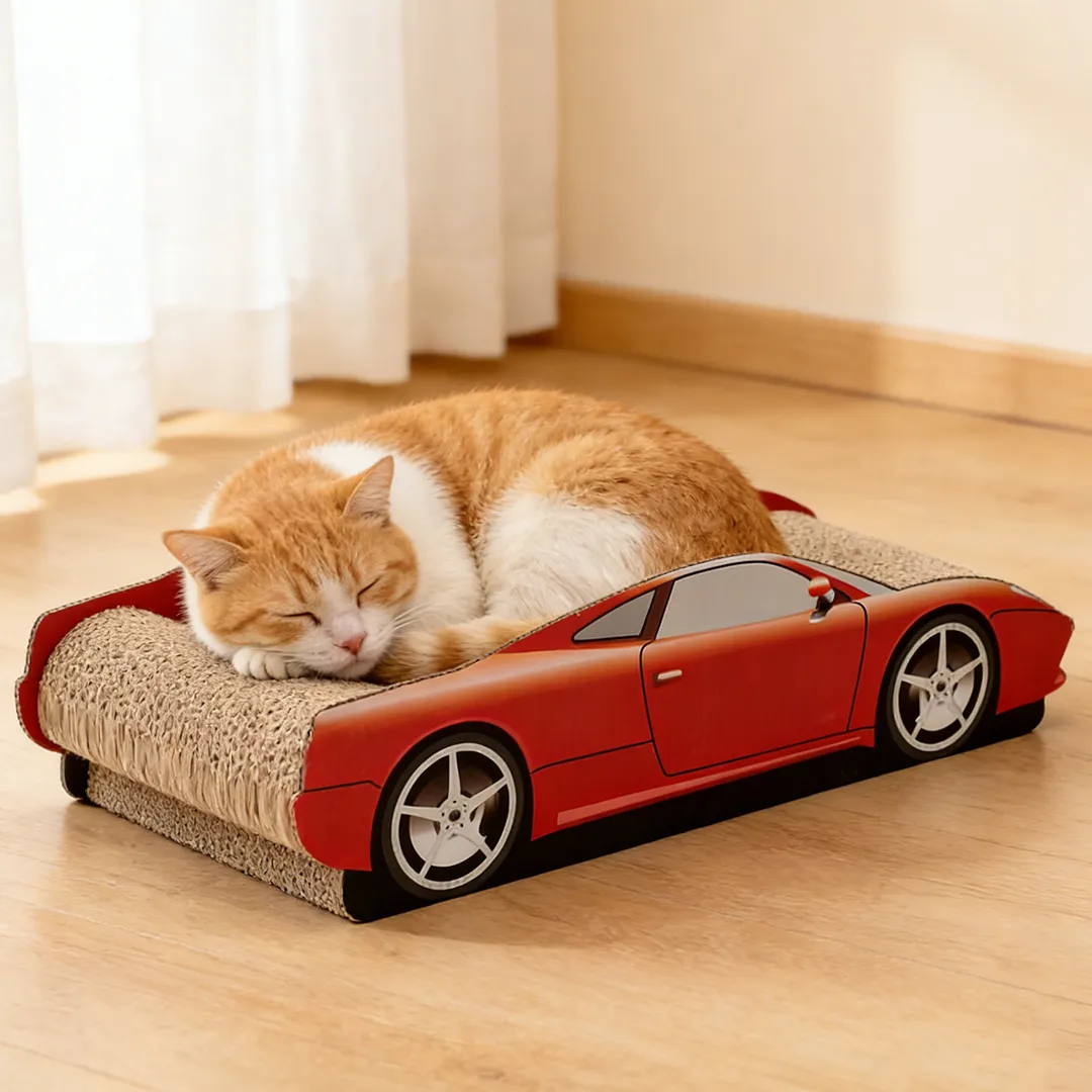 Hot Custom Red Sports Car Cat Scratcher ZB-0063