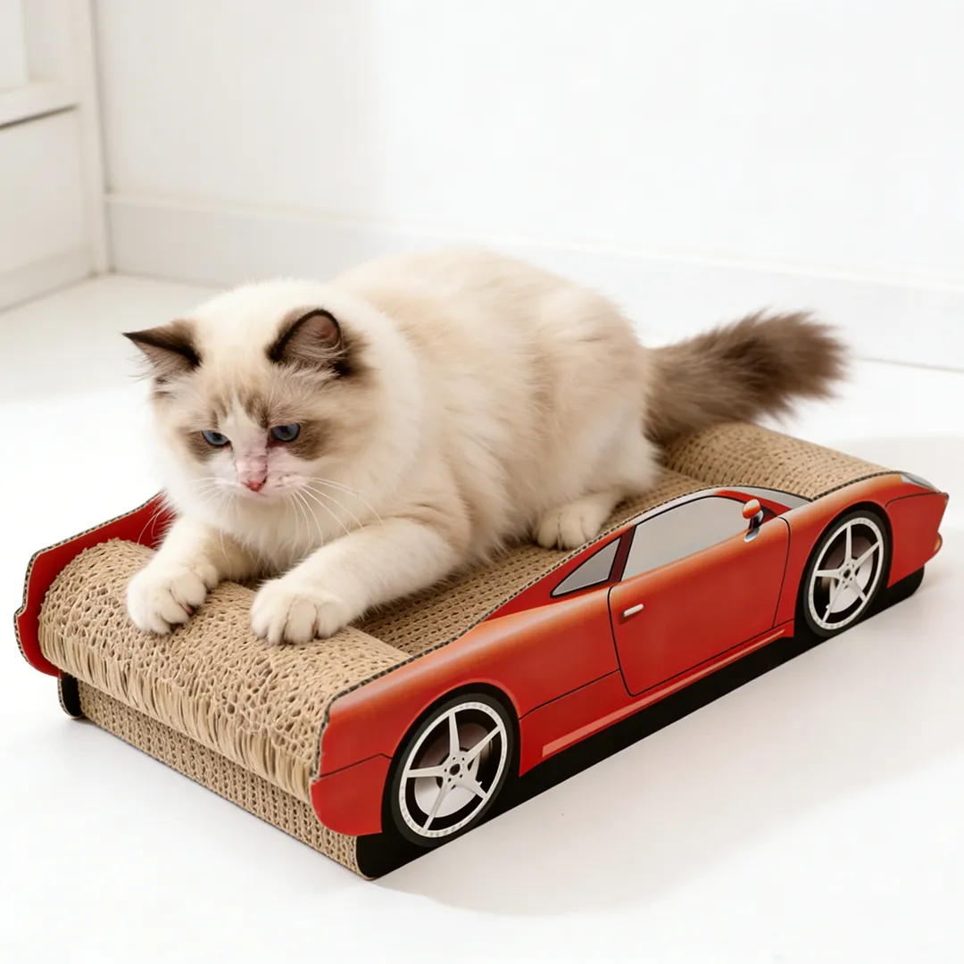 Hot Custom Red Sports Car Cat Scratcher ZB-0063
