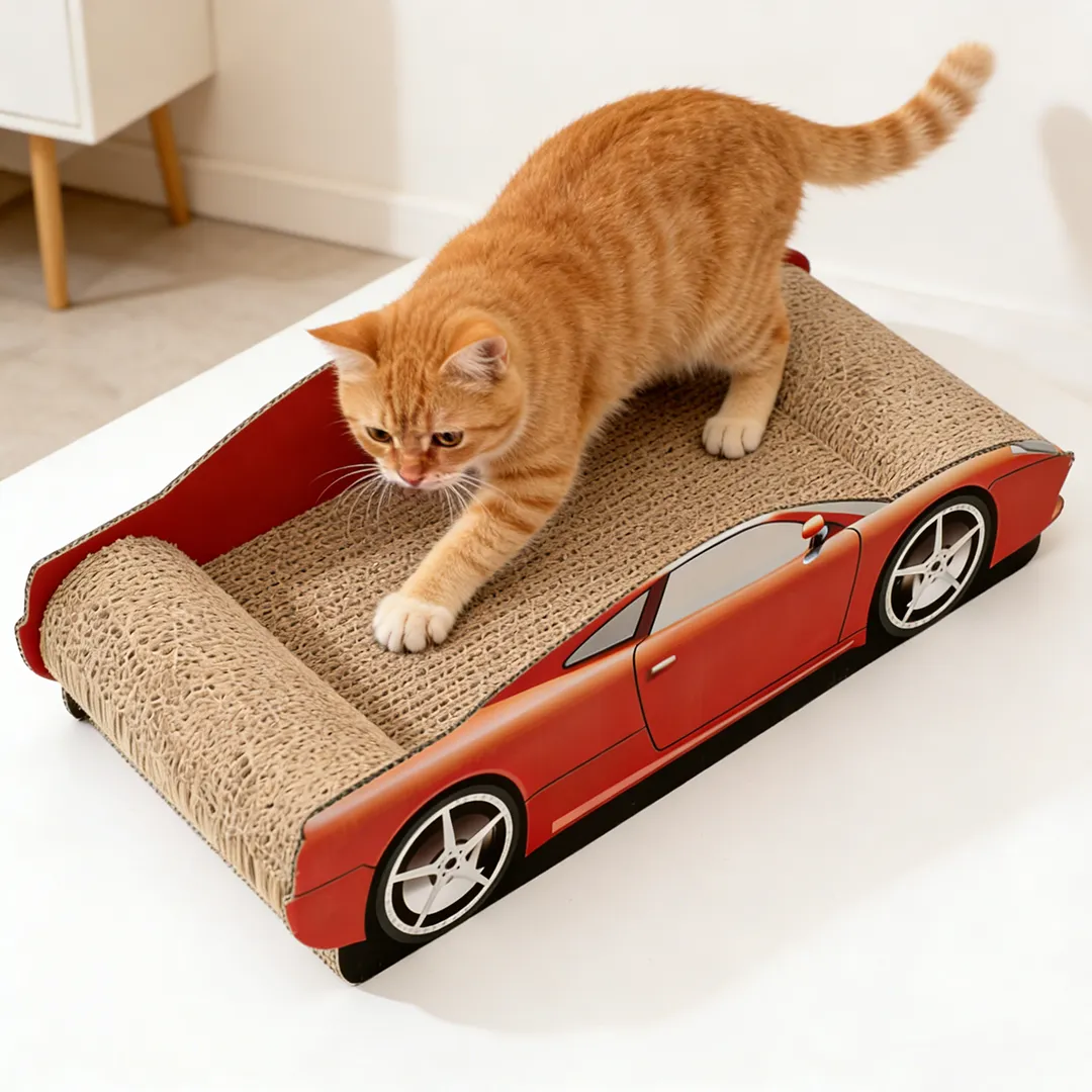 Hot Custom Red Sports Car Cat Scratcher ZB-0063