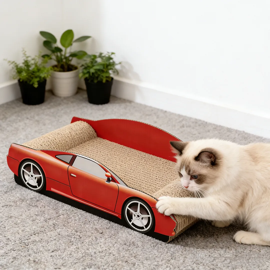 Hot Custom Red Sports Car Cat Scratcher ZB-0063