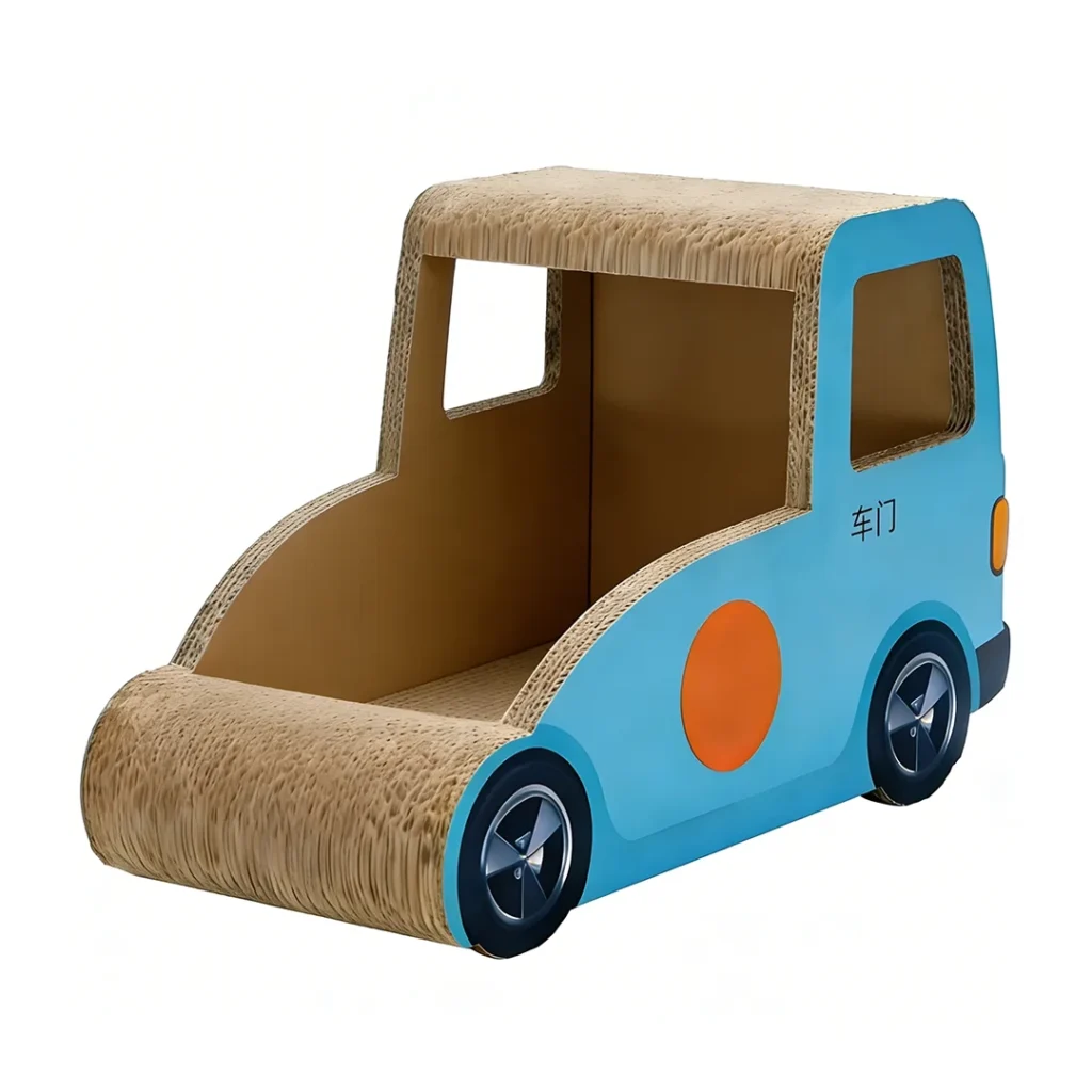 Wholesale & Customizable Bus Shape Cat Scratcher