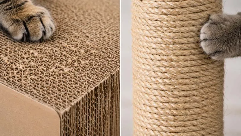 Cardboard vs Sisal Cat Scratcher: Which Is Better? 2