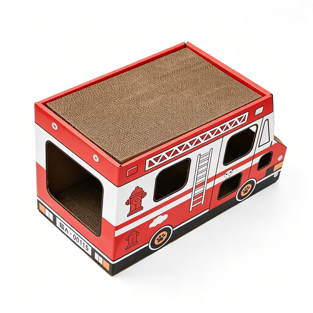 Custom Hot-selling Fire Truck Cat Scratcher | ZB-0106