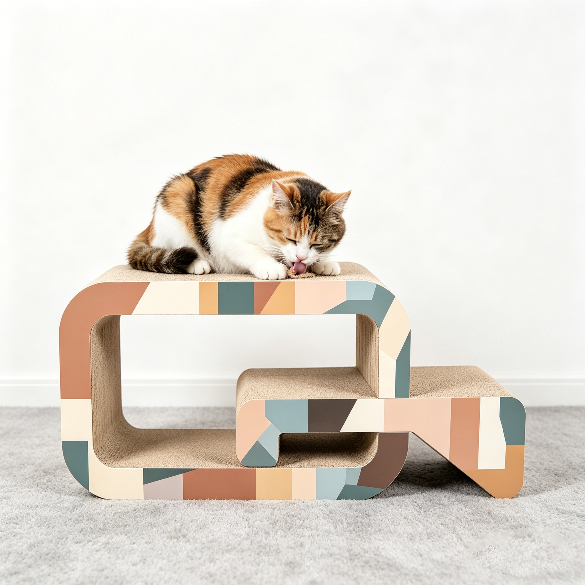 Wholesale & Custom Morandi Combined Tunnel Cat Scratcher ZB-0114