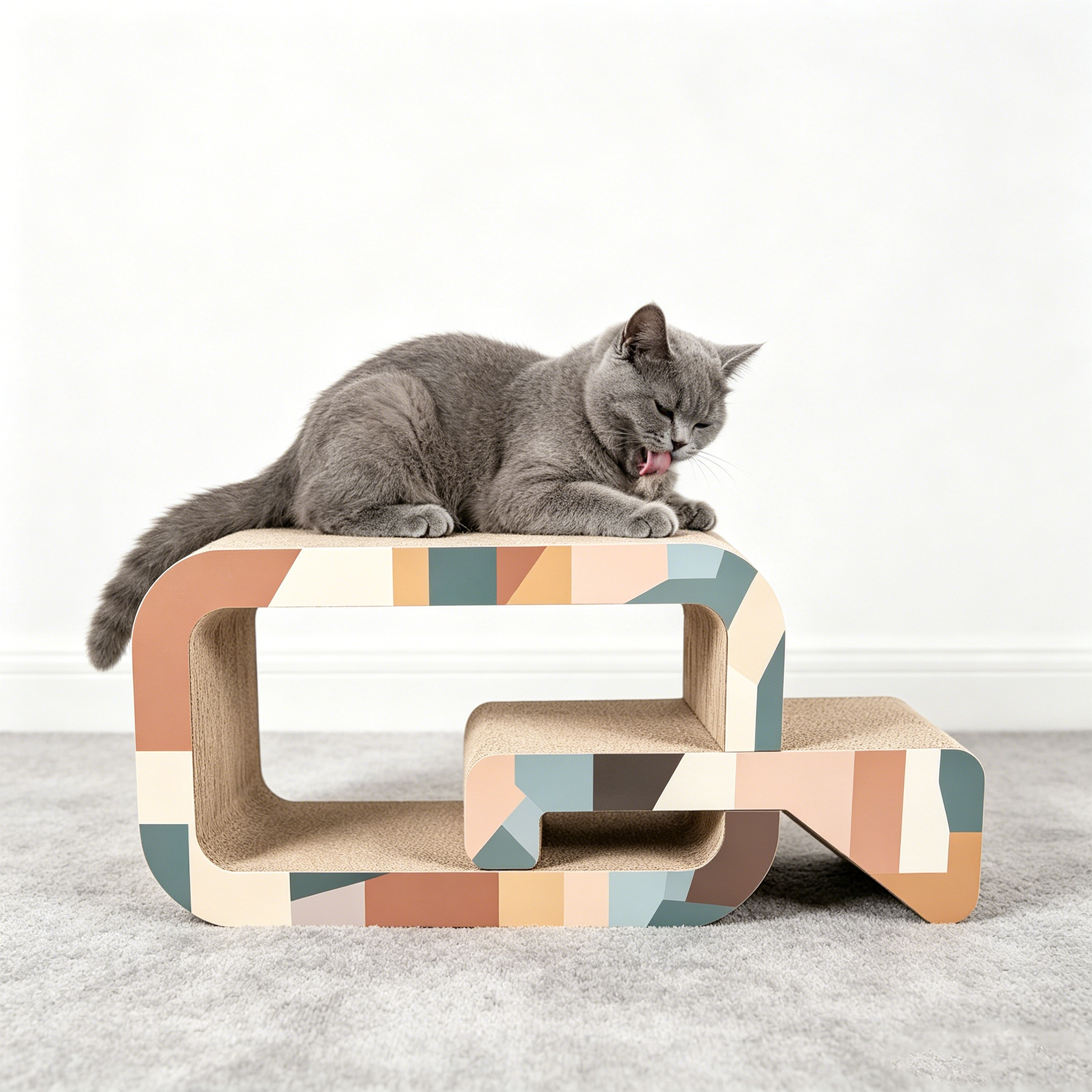 Wholesale & Custom Morandi Combined Tunnel Cat Scratcher ZB-0114
