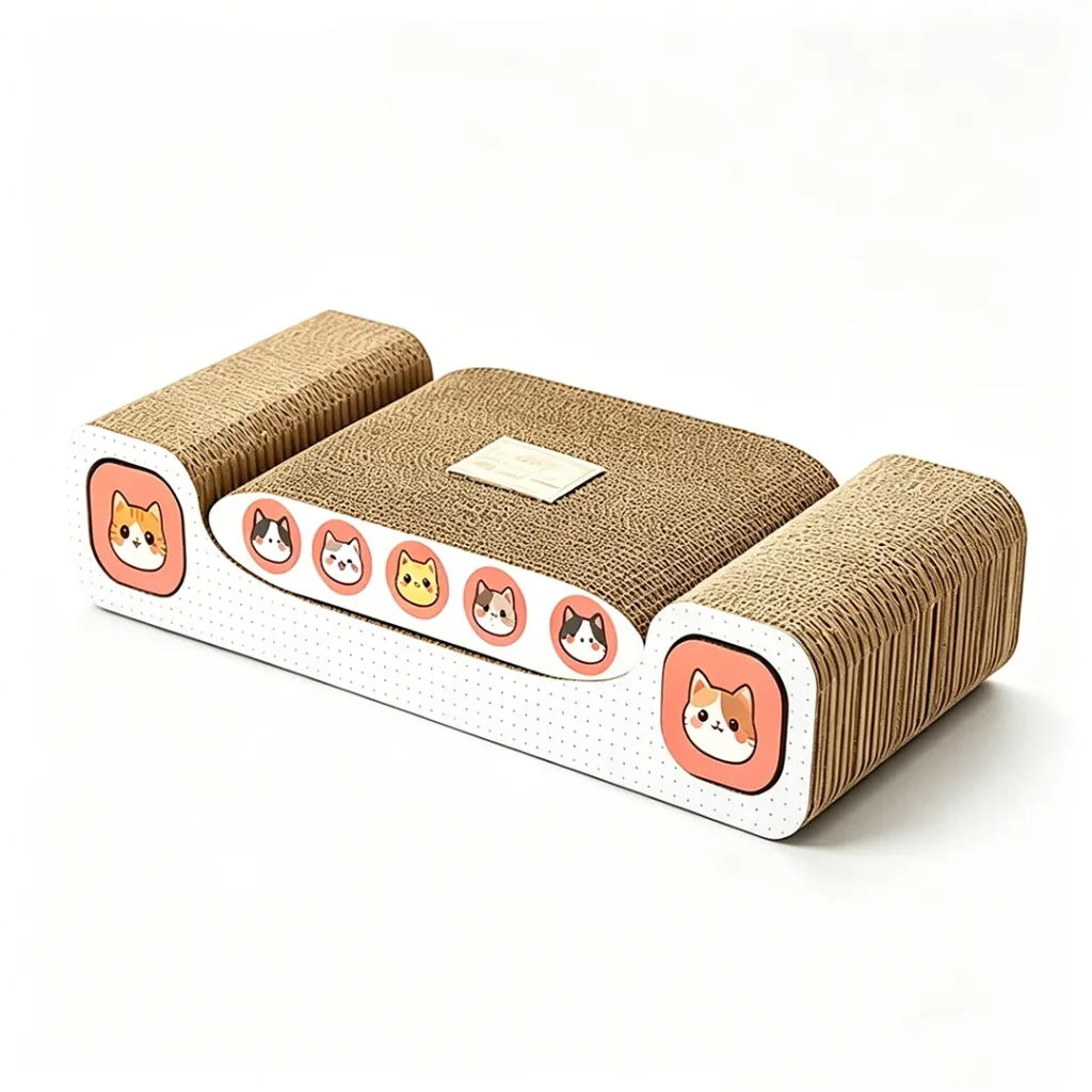 Custom Hot Sale Modular Chaise Lounge Cat Scratcher Set