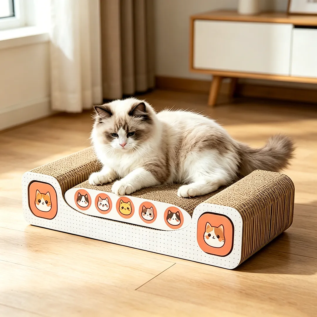 Custom Hot Sale Modular Chaise Lounge Cat Scratcher Set ZB-0137