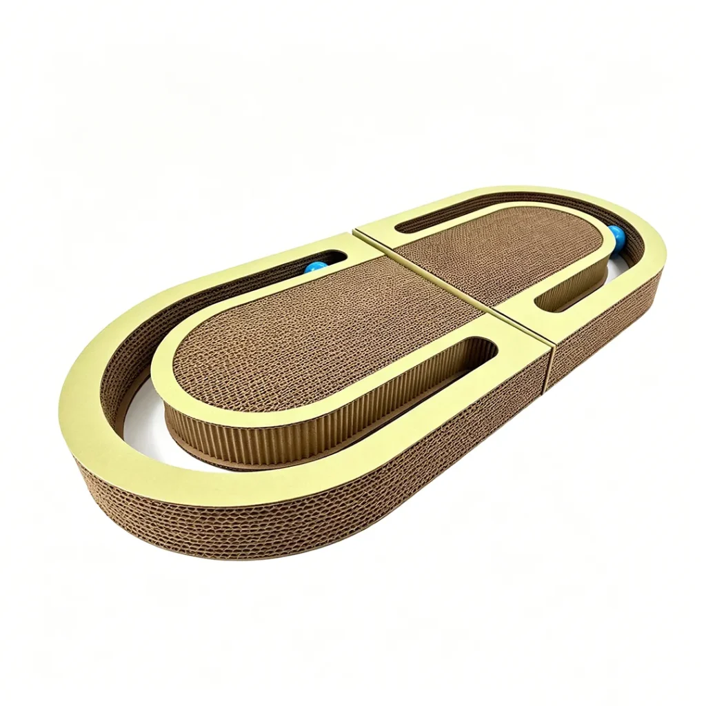 Hot Sale Custom Track Rolling Ball Cat Scratcher, Item No.ZB-0147