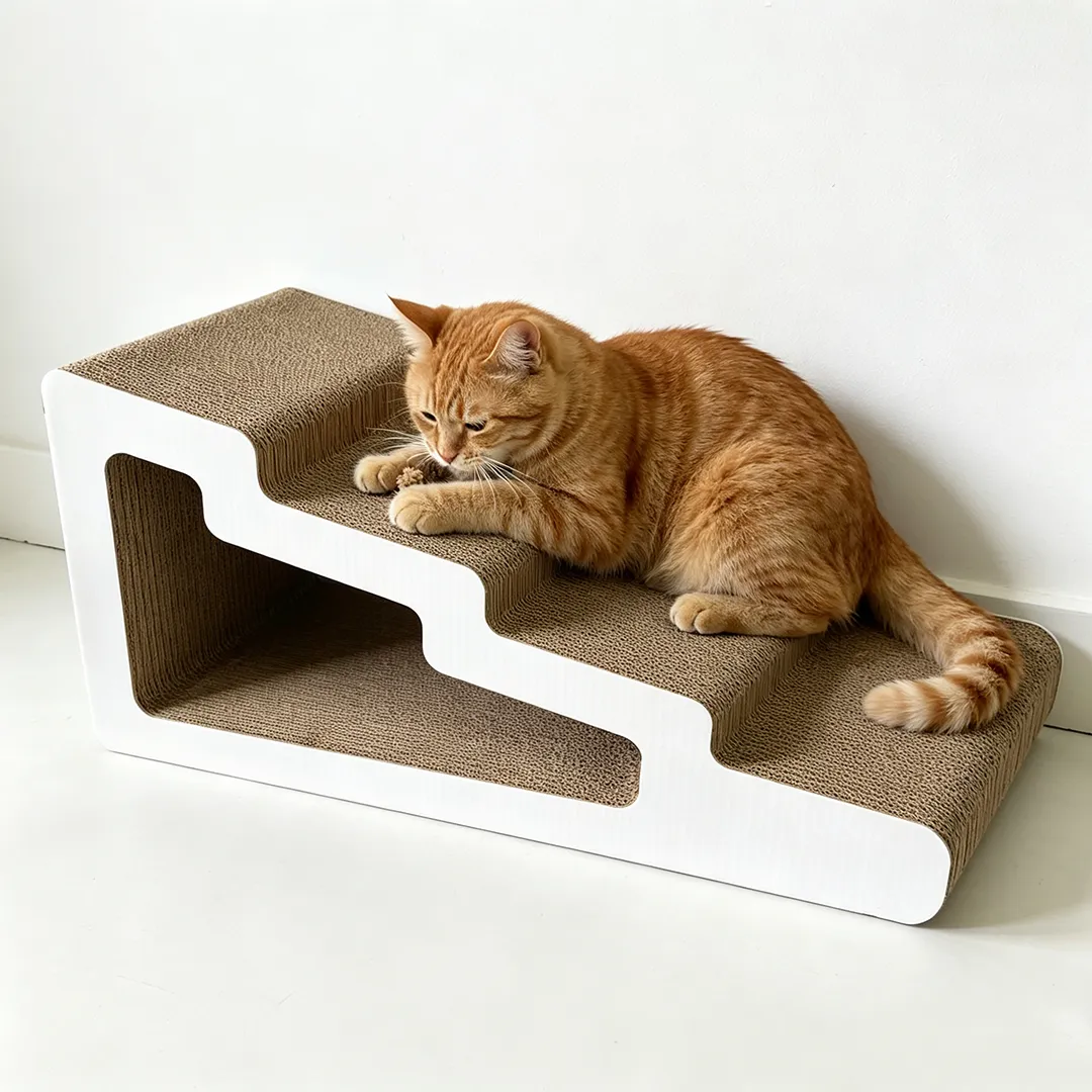 Wholesale & Customizable Splicable Stair Cat Scratcher ZB-0161