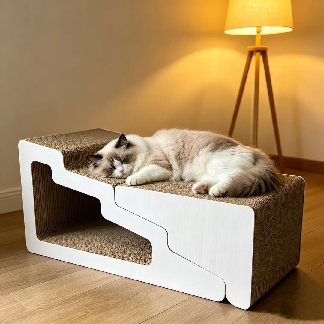 Wholesale & Customizable Splicable Stair Cat Scratcher ZB-0161