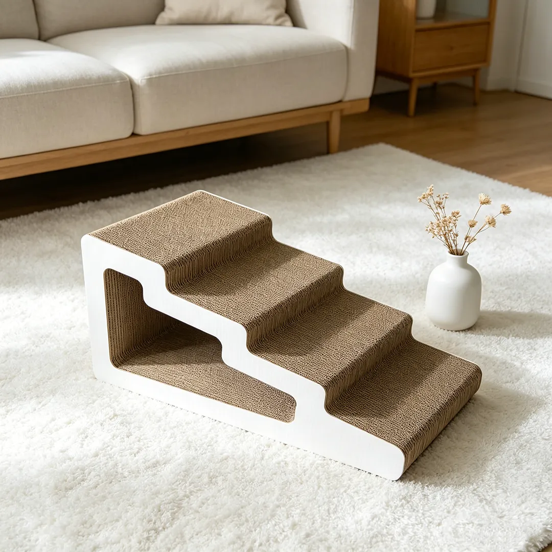 Wholesale & Customizable Splicable Stair Cat Scratcher ZB-0161
