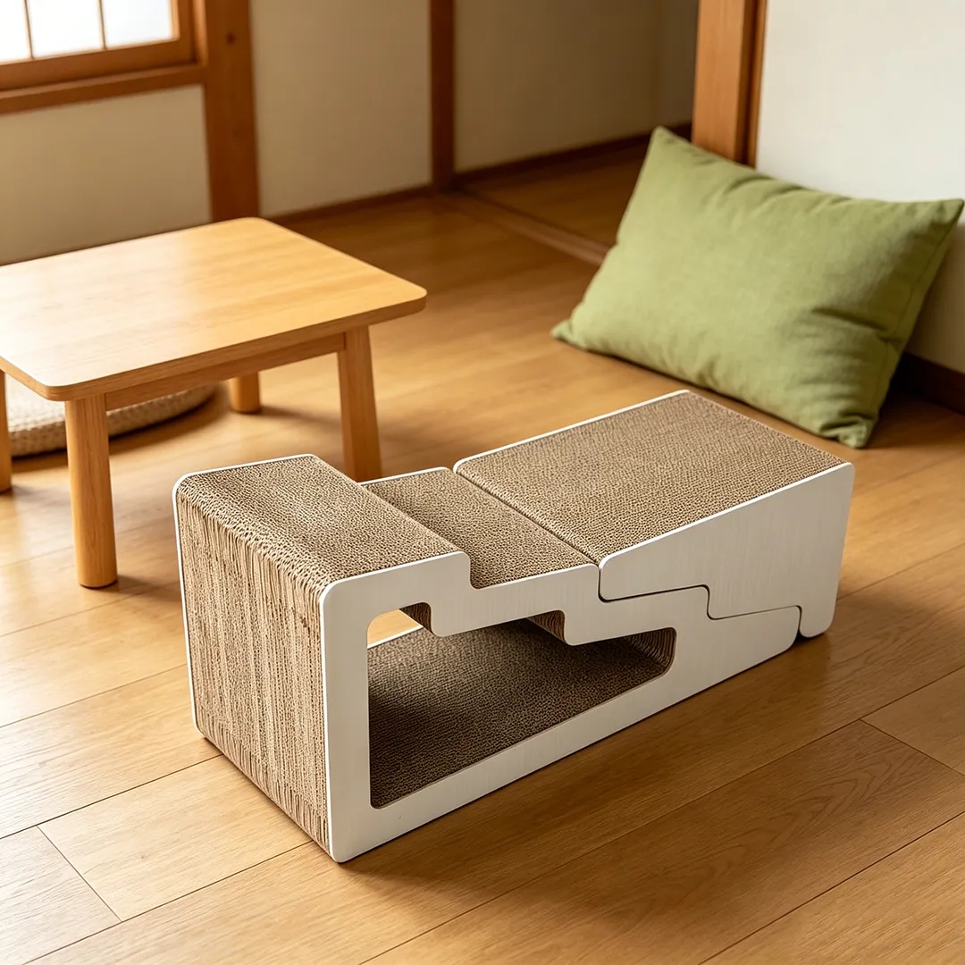 Wholesale & Customizable Splicable Stair Cat Scratcher ZB-0161