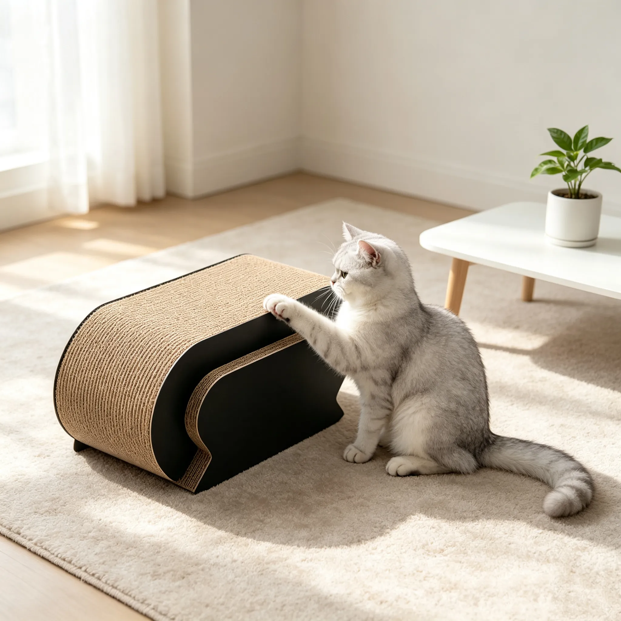 Wholesale Custom Mother-child Dual-purpose Cat Scratcher ZB-0162