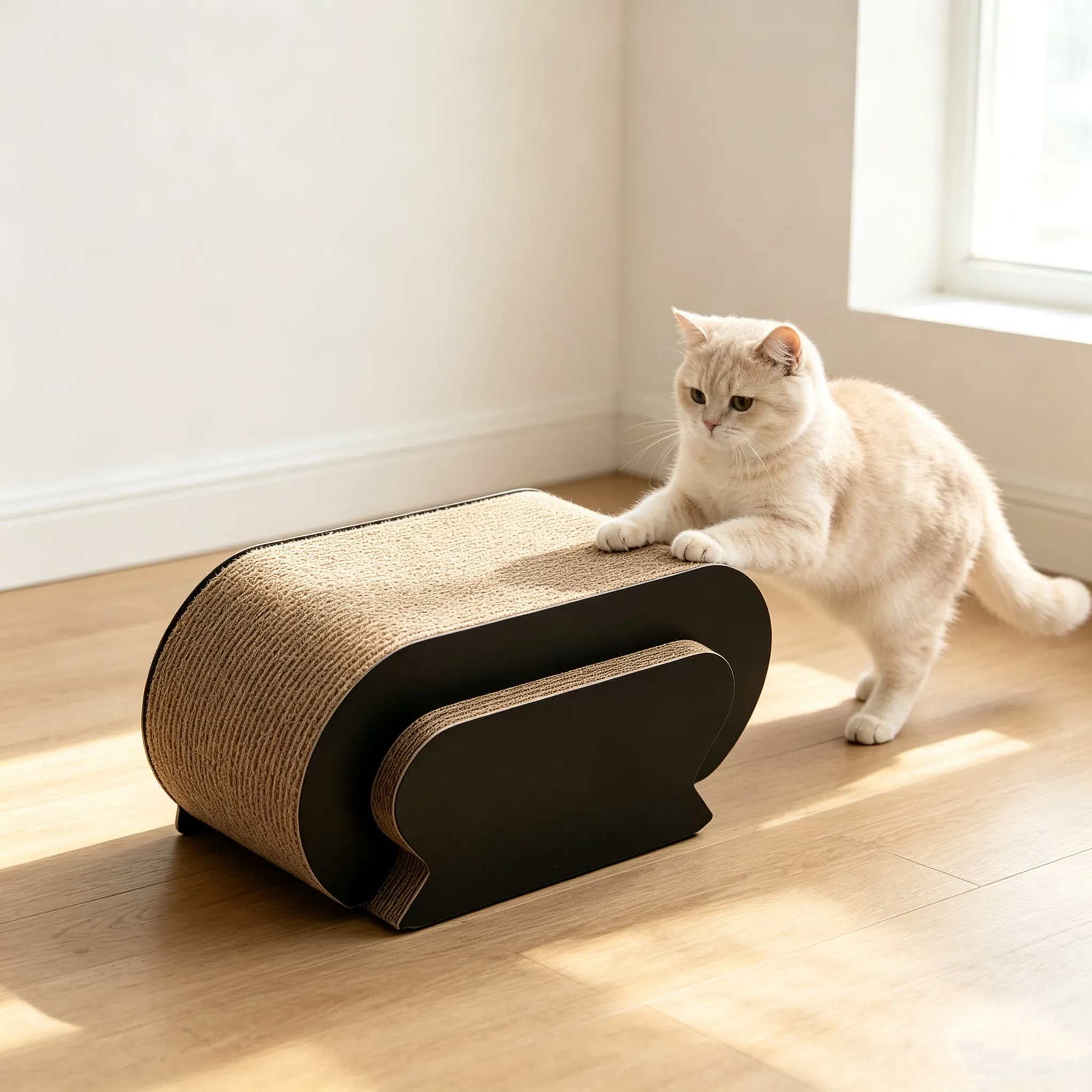 Wholesale Custom Mother-child Dual-purpose Cat Scratcher ZB-0162