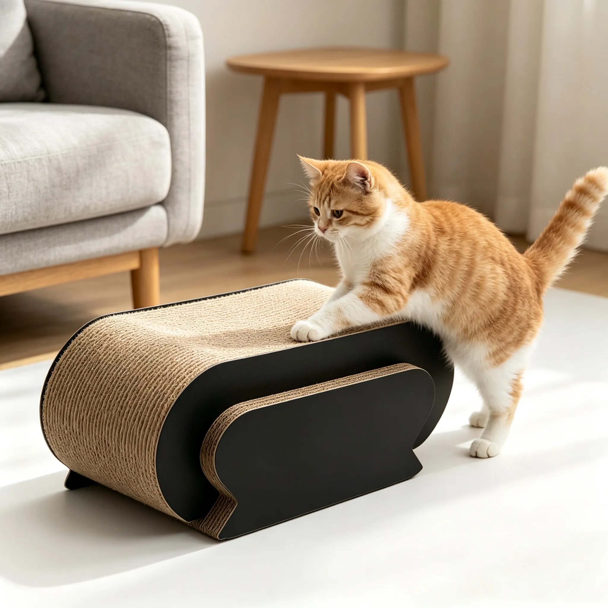 Wholesale Custom Mother-child Dual-purpose Cat Scratcher ZB-0162