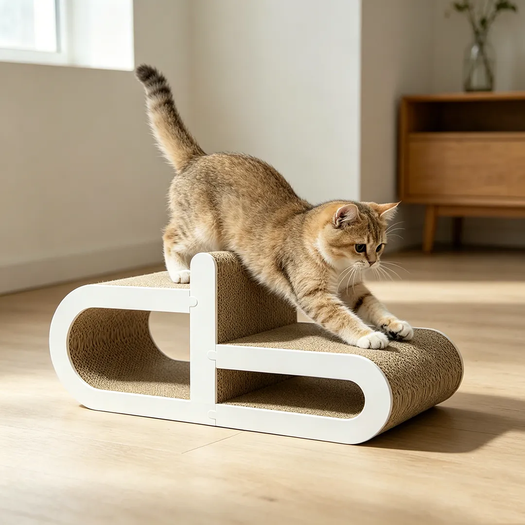 Wholesale Custom Modular Cat Scratcher Lounge Bed, Model ZB-0170