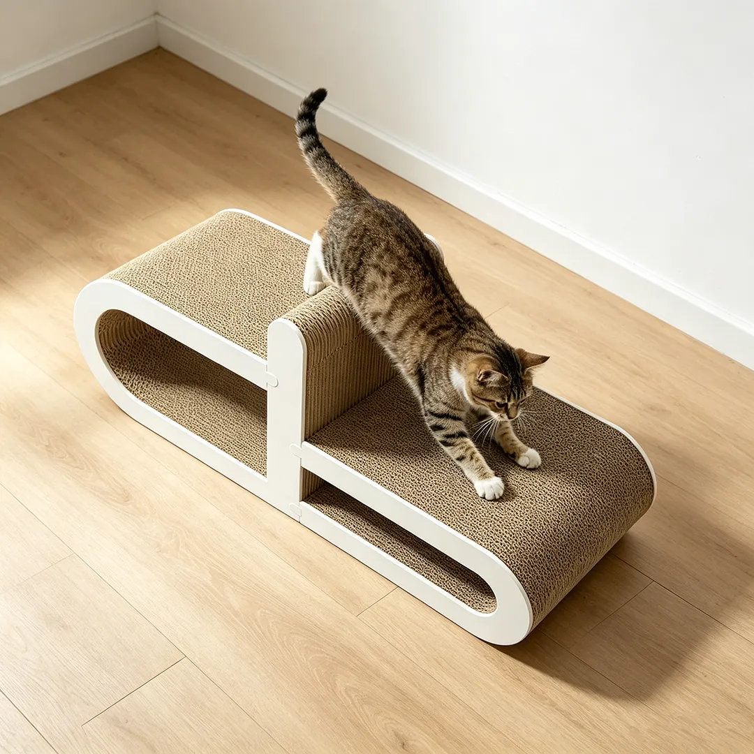 Wholesale Custom Modular Cat Scratcher Lounge Bed, Model ZB-0170