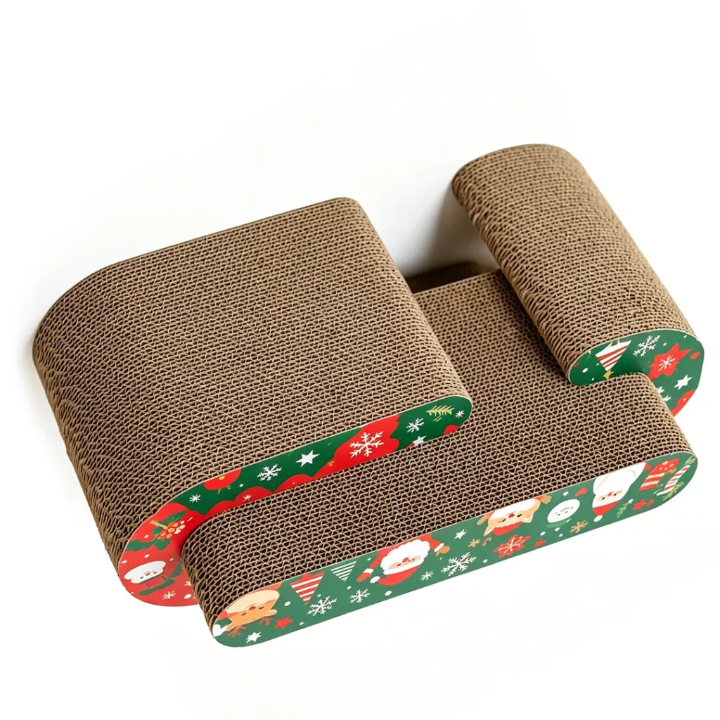Christmas Custom 2-in-1 Combination Cat Scratcher