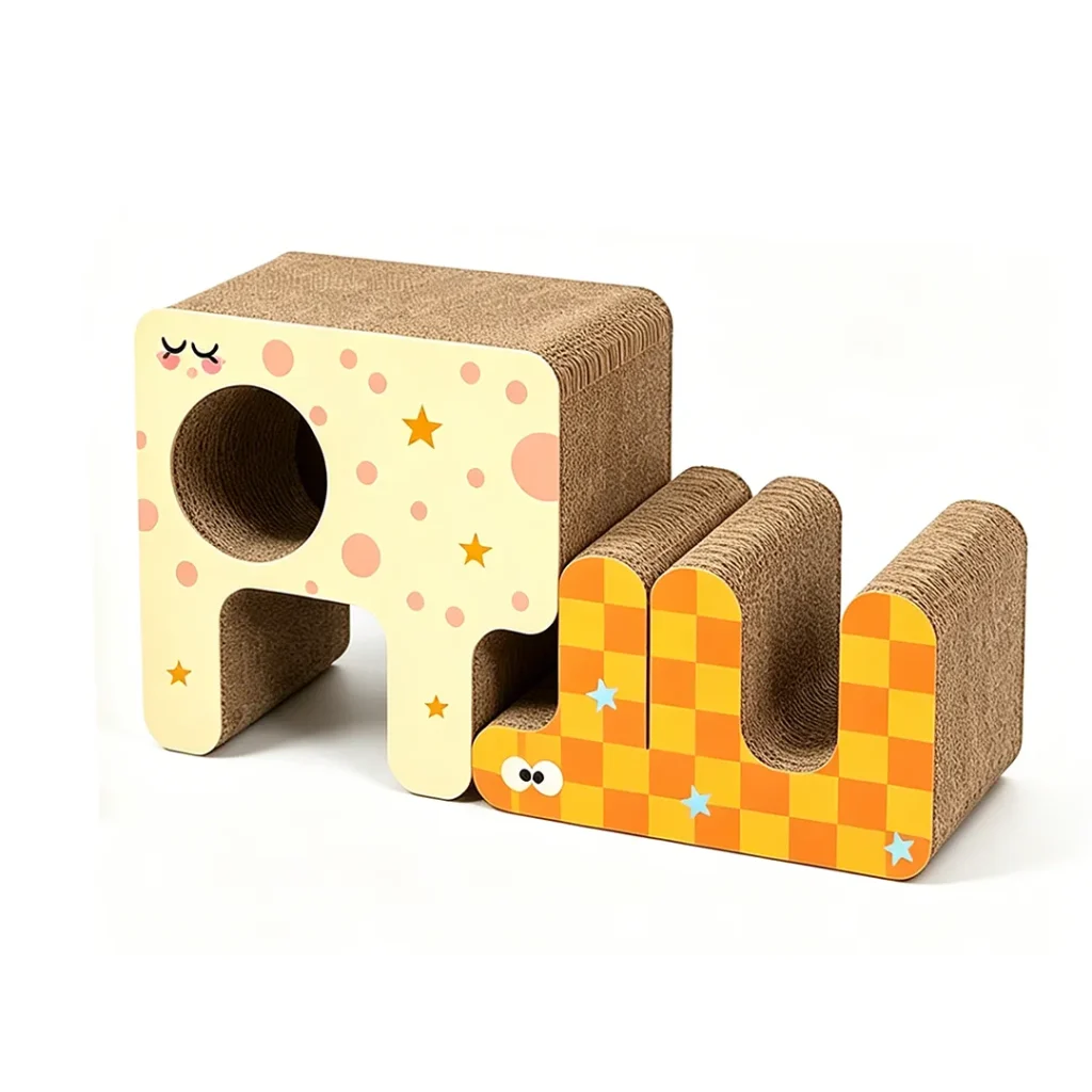 Customizable Cute Elephant Modular Cat Scratcher
