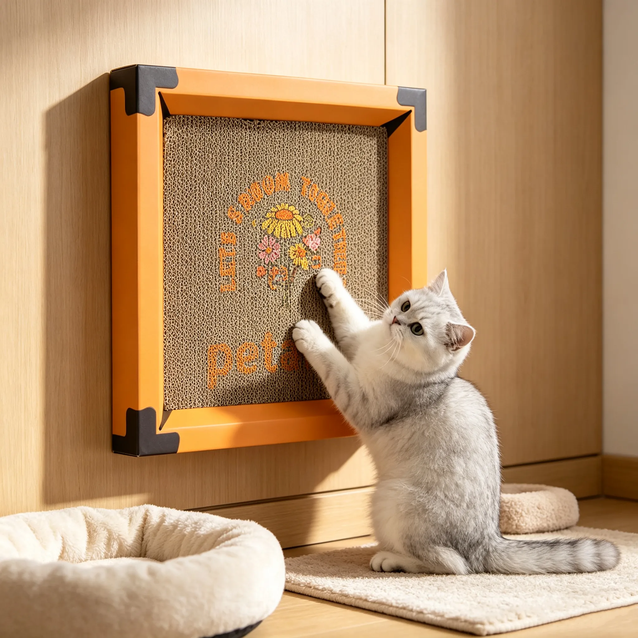 Hot Sale Custom Frame Cat Scratcher ZB-0094