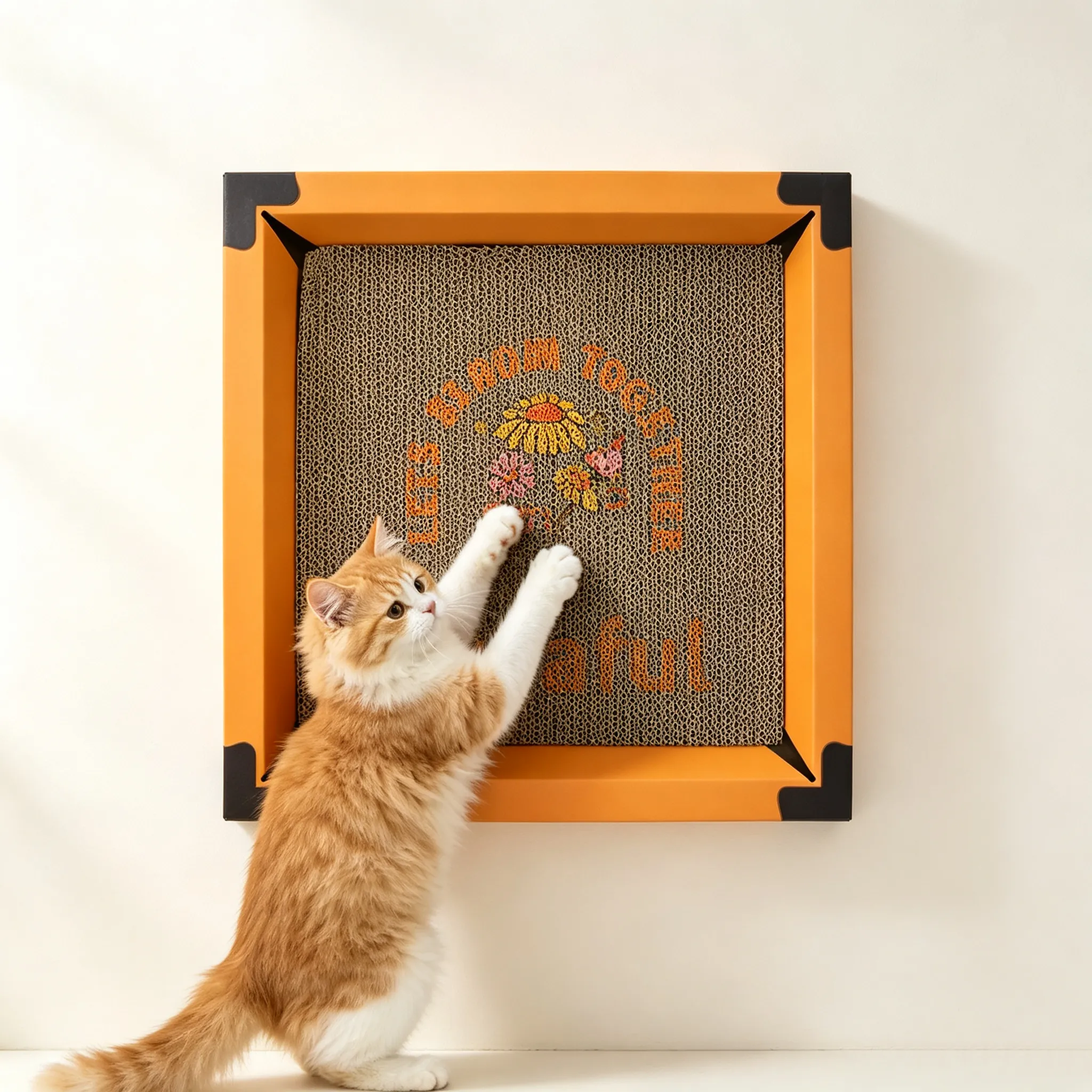 Hot Sale Custom Frame Cat Scratcher ZB-0094