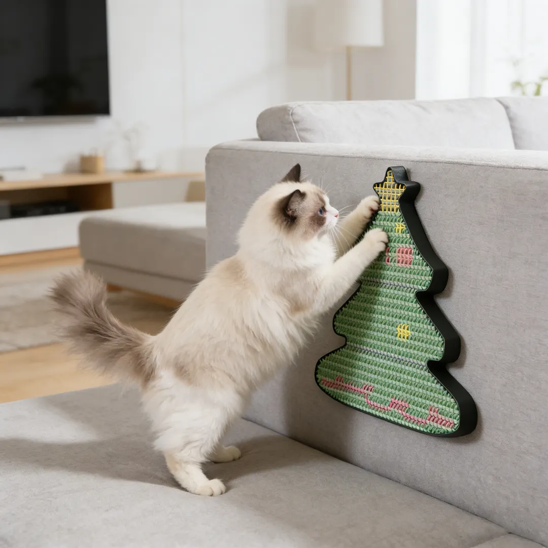 Hot Sale Custom Christmas Tree Cat Scratcher ZB-0096